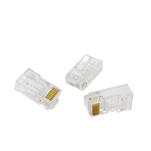 CONECTOR RJ45 CAT5e UTP PASS THROUGH ISI 50