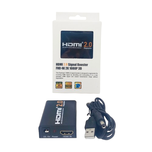 MINI 4K*2K HDMI-COMPATIBLE 2.0 EXTENDER REPEATER 40M 3D 18GBPS