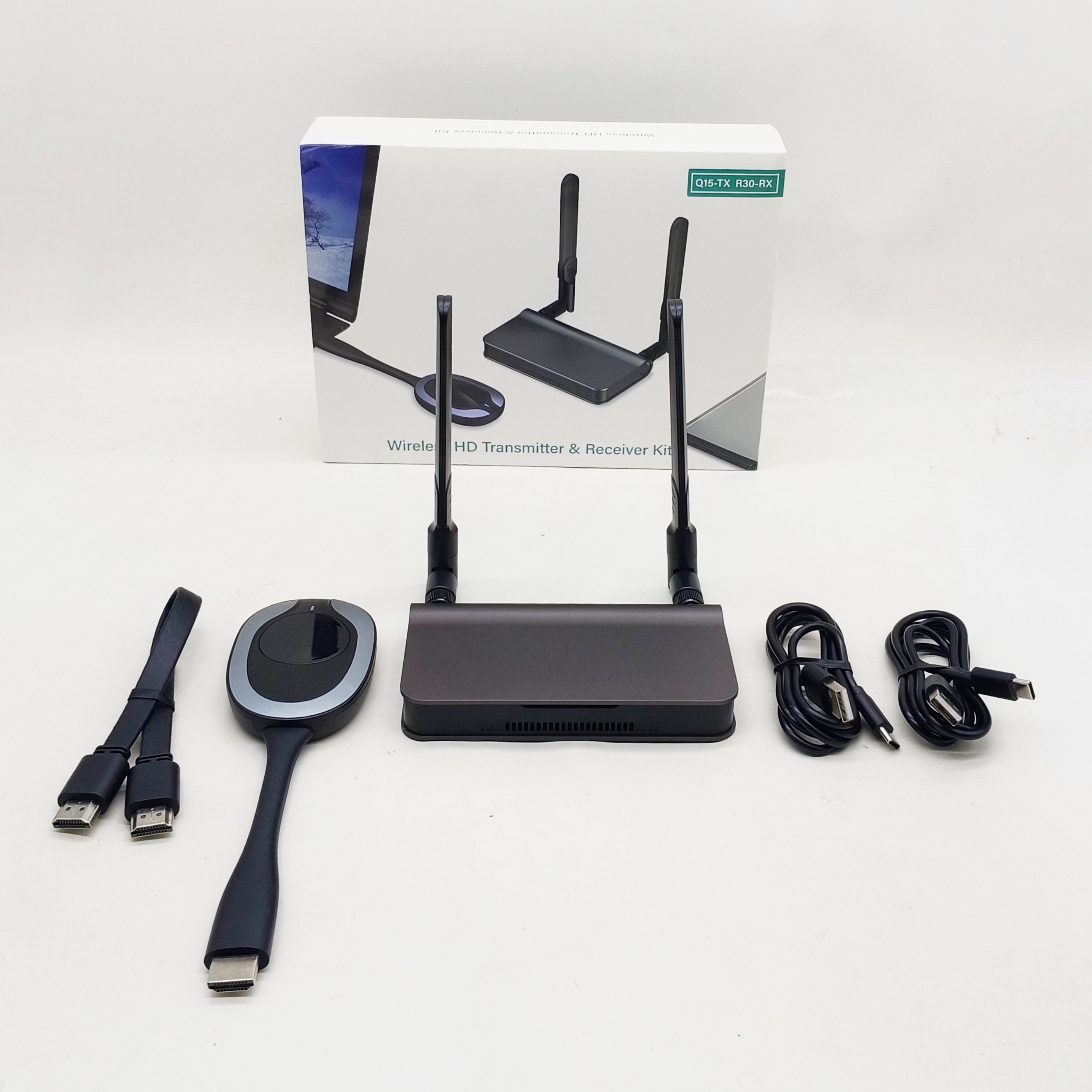 EXTENDER HDMI 50M Q15 TX - R30 RX