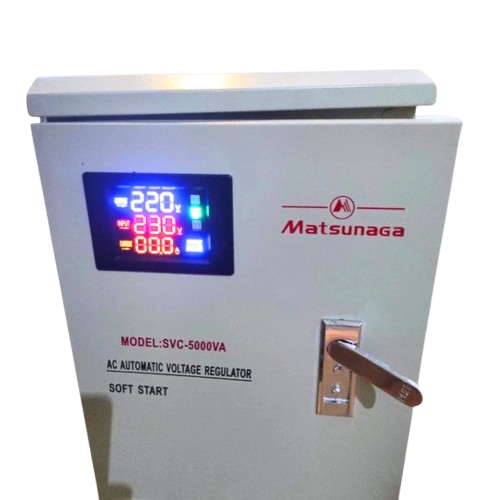 STABILIZER SERVO MATSUNAGA 5000VA ANALOG atau DIGITAL