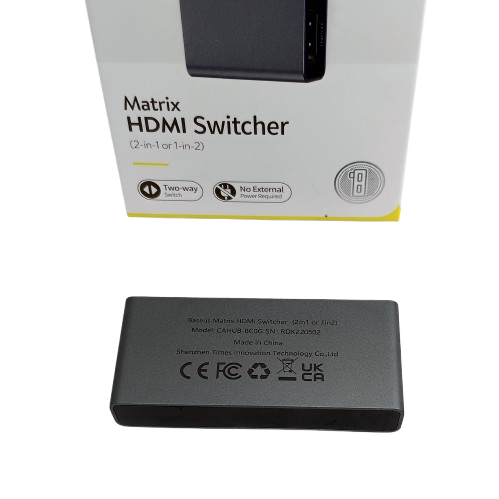SWITCH HDMI BASEUS 2PORT