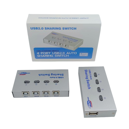 SWITCH PRINTER USB AUTO SANURPRO 4 PORT
