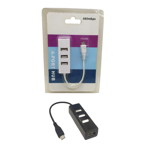 USB HUB 2.0 4 PORT COLOK MICRO