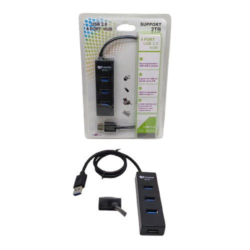 USB HUB 3.0 4 PORT + POWER MICRO SN-02
