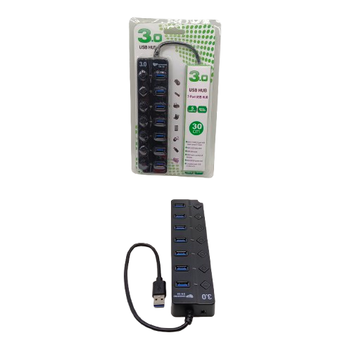 USB HUB 3.0 7 PORT SAKLAR