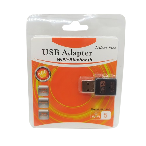 WIFI + BLUTOOTH 4.2 USB ADAFTER 600MBPS