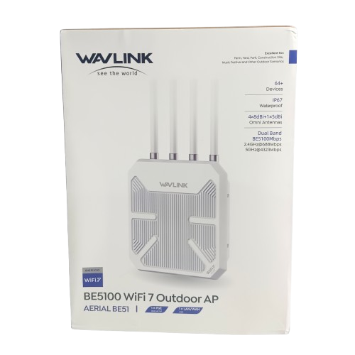 WAVLINK WL-WN573HBE2 BE5100 WIFI 7 ROUTER