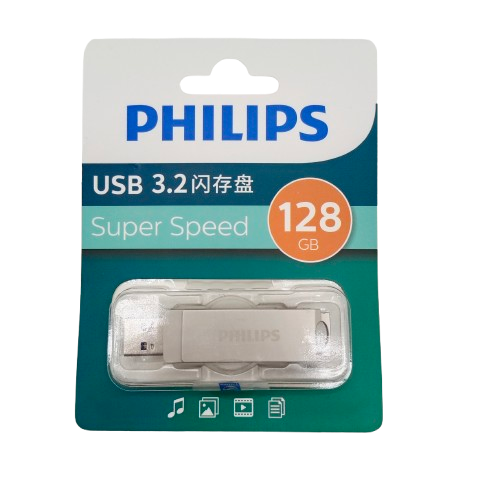 FLASHDISK PHILIPS 32GB, 64GB, 128GB, 256GB 3.2 OTG TYPE C