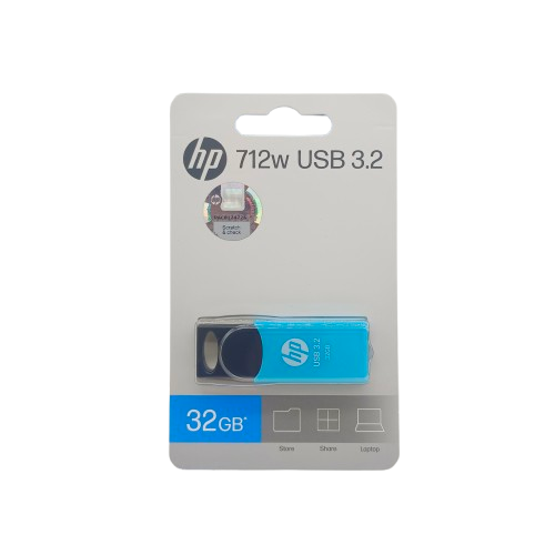 FLASHDISK HP 32GB, 64GB, 128GB, 256GB 3.2 712W BLUE