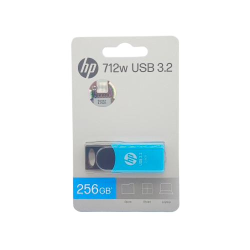 FLASHDISK HP 32GB, 64GB, 128GB, 256GB 3.2 712W BLUE