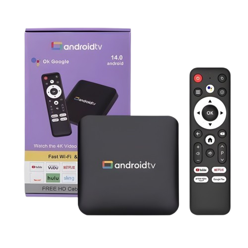 TV ANDROID 14.0 8GB + 128GB